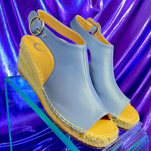 Journee Collection Women's Crew Espadrille Wedges (NEW)